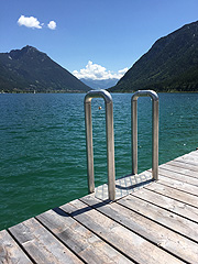 Badeidylle am Achensee - Tirols größtem See (Foto: MartiN Schmitz)